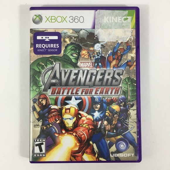 Microsoft Other - Marvel Avengers: Battle For Earth Xbox 360 Kinect Sensor Video Game